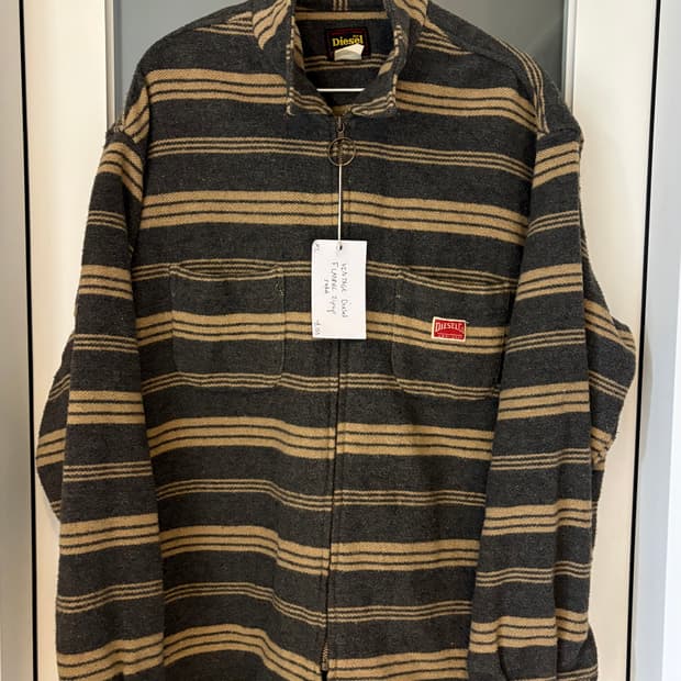 디젤 빈티지 집업 자켓