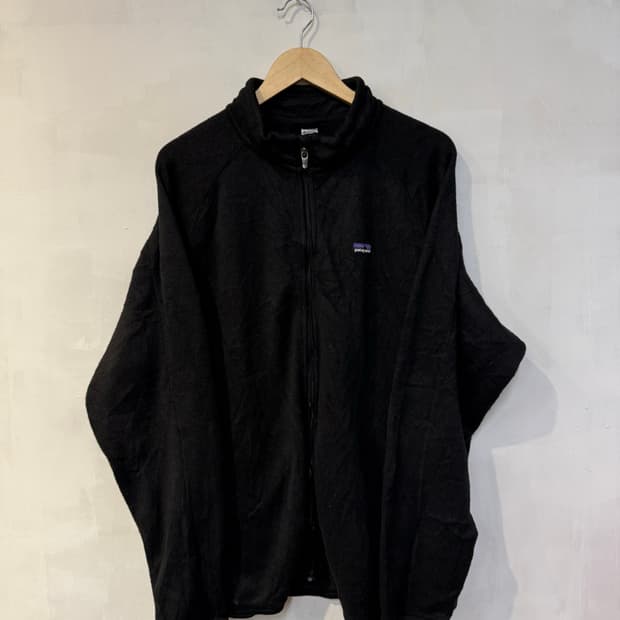 파타고니아 블랙 플리스 집업