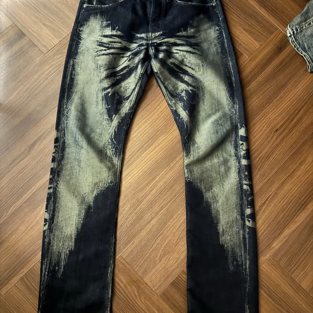 이세이미야케 apoc 데님 팬츠