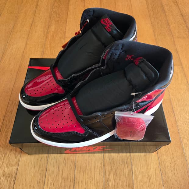 조던1 페이턴트 브레드 290