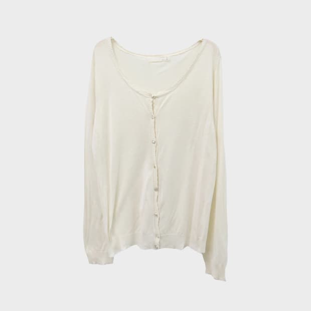 ARROW 버클 포인트 울 가디건 61456