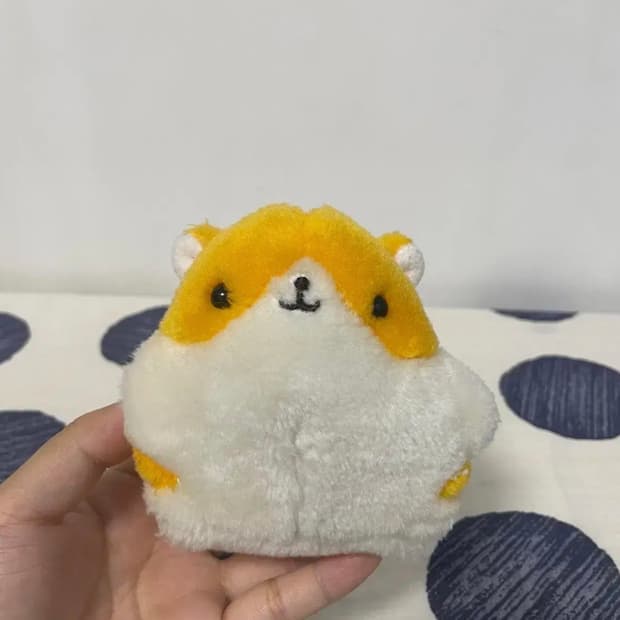 일본 레트로 햄스터 삑삑이 인형