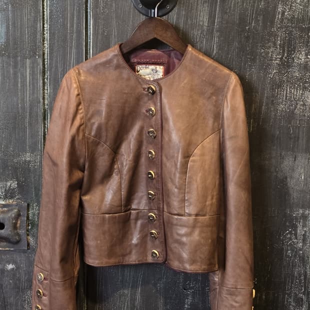 vintage Leather Jacket /made in Germany