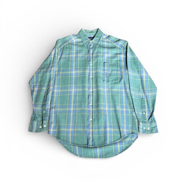 90’s 빈티지 갭 체크 셔츠