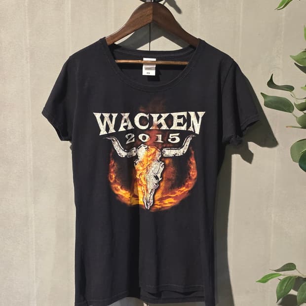 Fruit of the LOOM WACKEN 밴드 빈티지 반팔셔츠