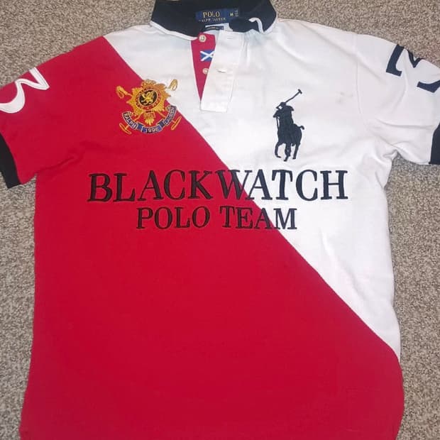 폴로 빅포니 치프키프 블랙워치 폴로팀 반팔셔츠