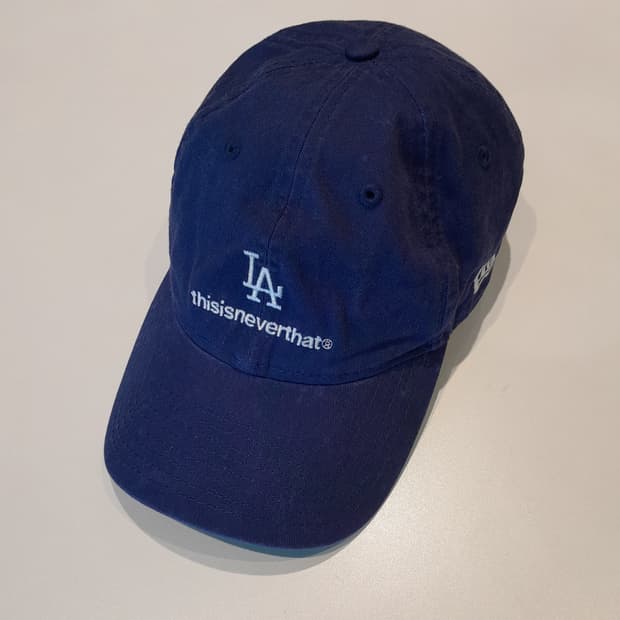 💥디스이즈네버댓 x 뉴에라 다저스 볼캡 (블루) 
