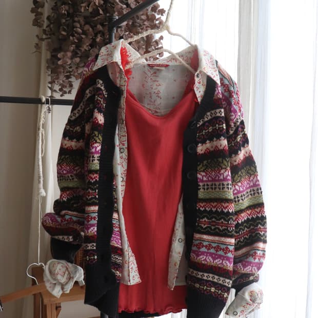 [Tiara International] Nordic Cardigan