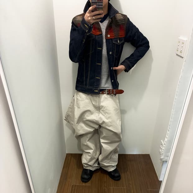 TakeoKikuchi NativePattern Denim Jacket