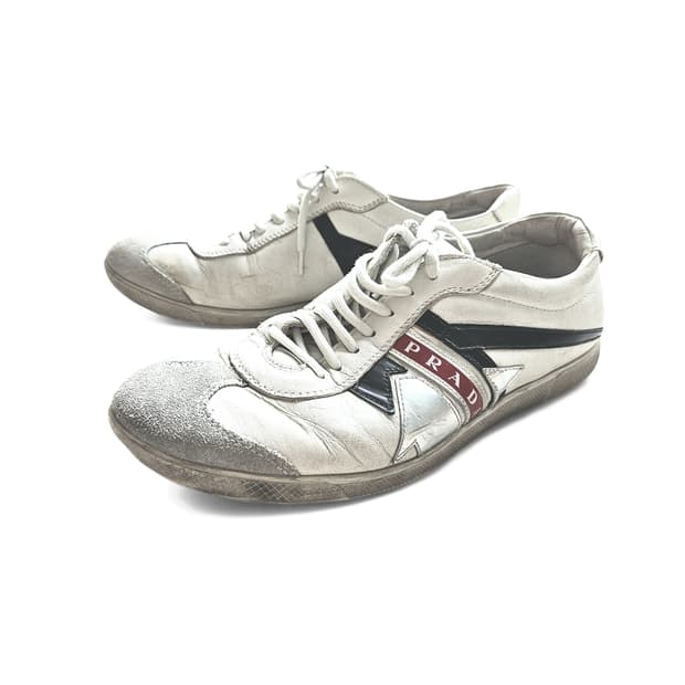 프라다 스포츠 아카이브 레더 스니커즈 260
