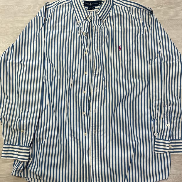폴로 스트라이프 셔츠 XL-2XL