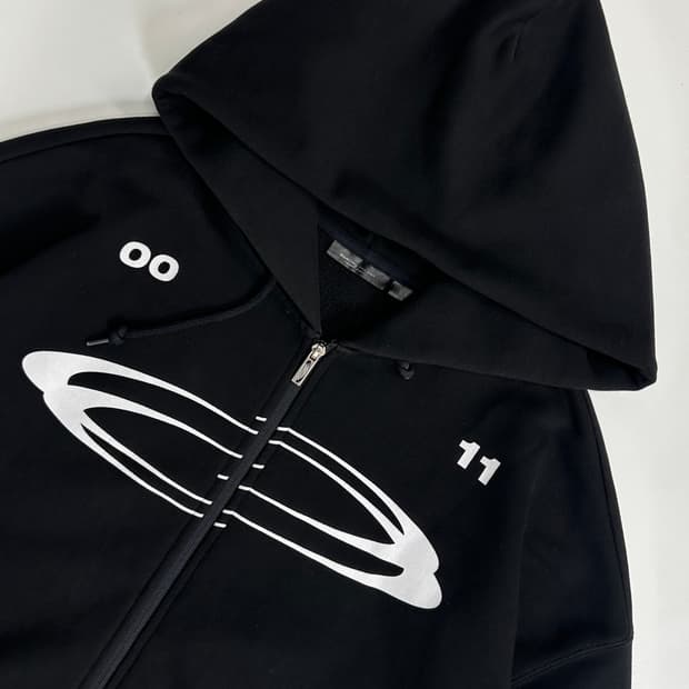 오프링프로젝트 심볼로고 후드집업 