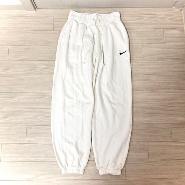 (m) 나이키 화이트 조거팬츠