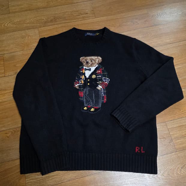 폴로 베어 울 니트