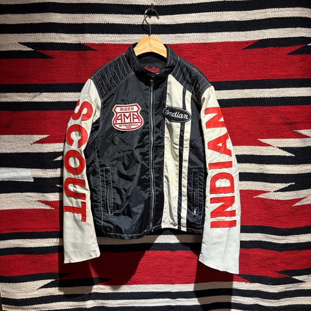 Indian ama biker jacket / 인디언 웨스턴 바이커자켓
