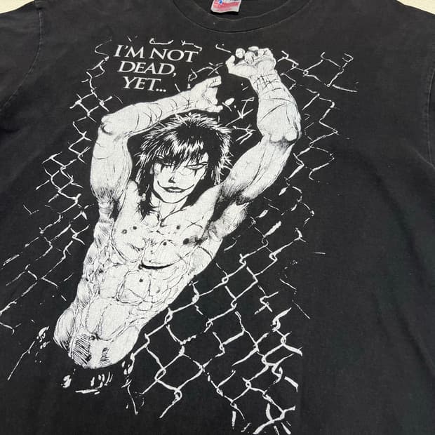 90s 빈티지 더 크로우 무비티 XL
