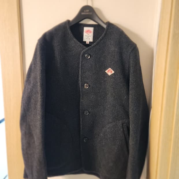 Danton 단톤 노카라 울자켓