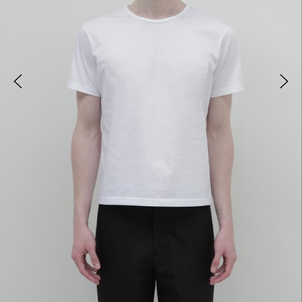 (구매)Les Pin t-shirt 30수 화이트컬러 50사이즈 