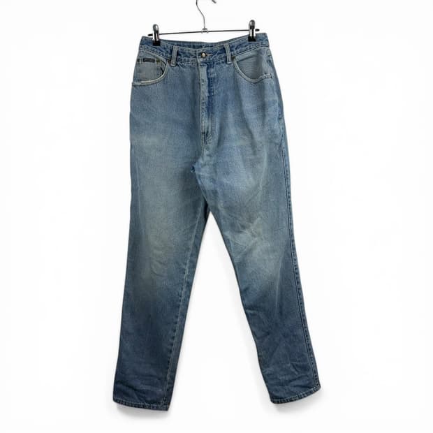 (F) 랭글러 연청 데님 팬츠
