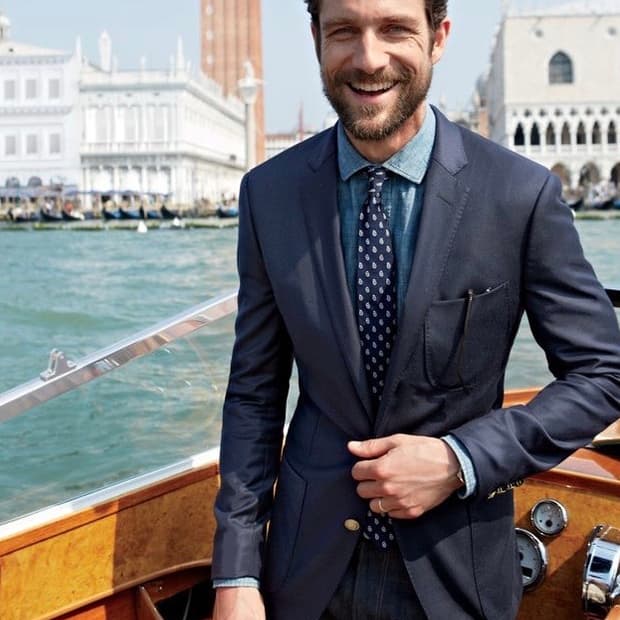 (100)제이크루 로로피아나 원단 금장블레이져 36S