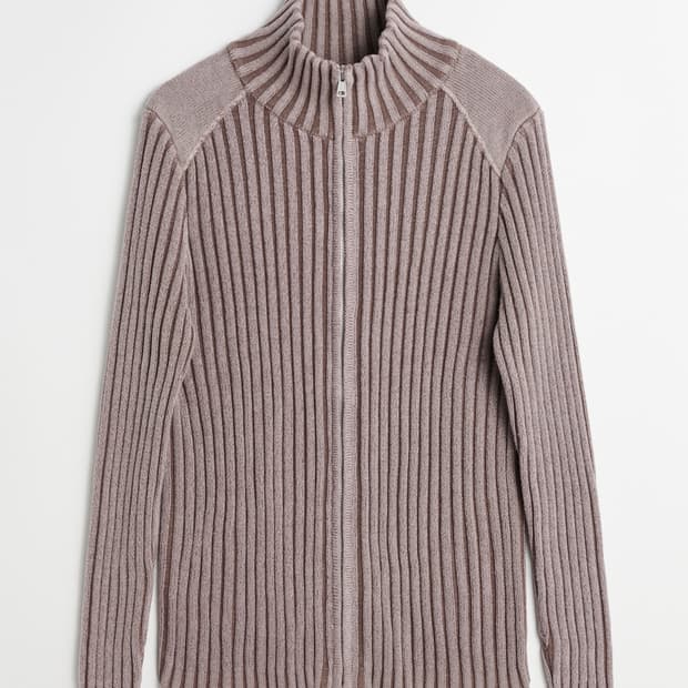 아워레가시 클래식 지퍼 가디건