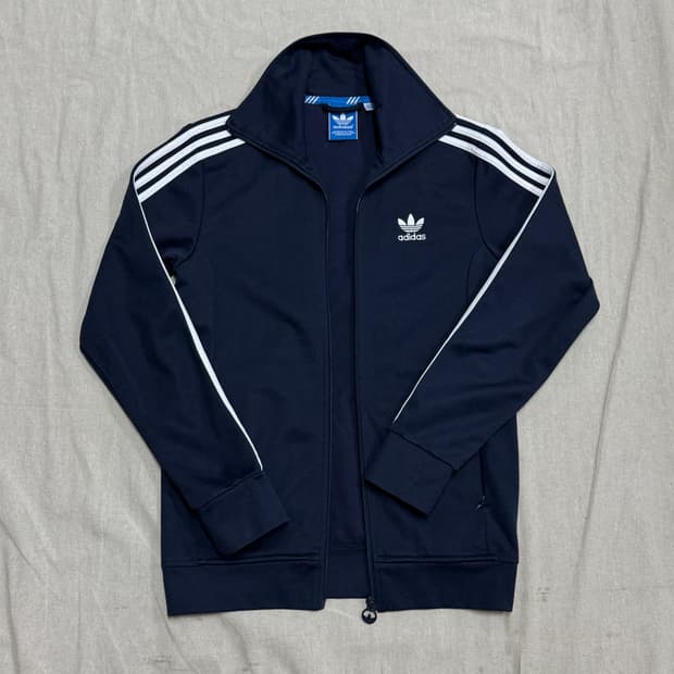 아디다스 네이비 자수 유로파 져지 95