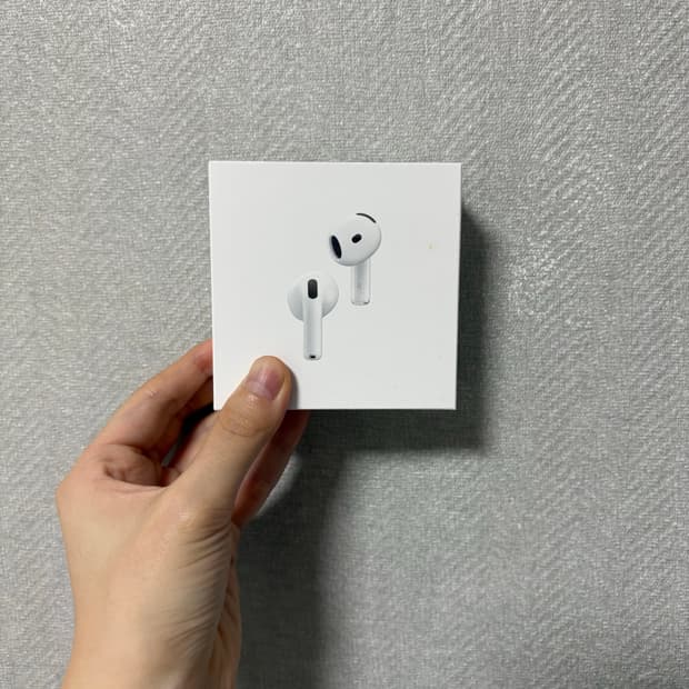 에어팟4 액티브 노이즈캔슬링 미개봉 