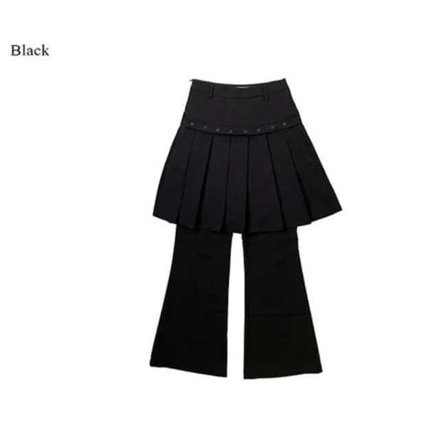 미디 스커트팬츠