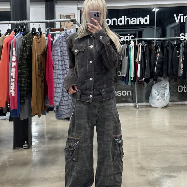 리바이스 타입원 코듀로이 쉐르파 트리커 자켓