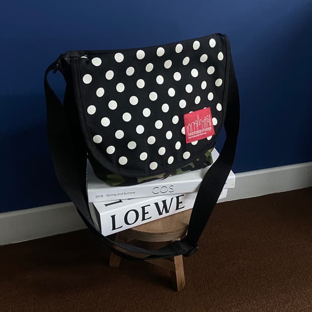 Beams Boy x manhattan Portage dot bag