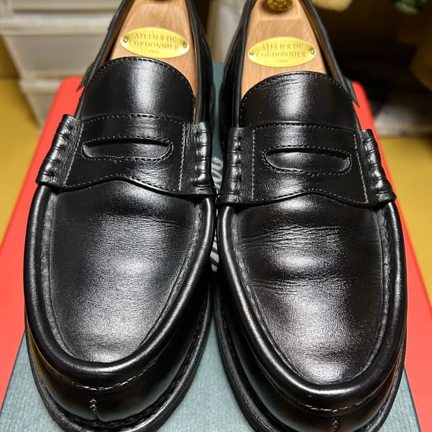 *특급컨디션*파라부트 레임스 블랙 UK7사이즈(실착2회)