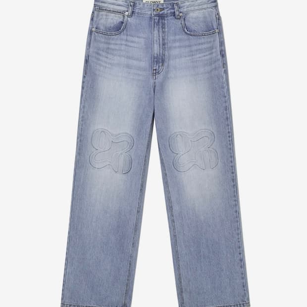 글로니 glowny BOSTON EMBO JEANS