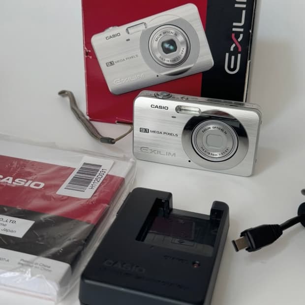 카시오 엑슬림 EX-Z85 (풀박)