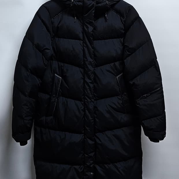 디스커버리 여성 덕다운롱패딩 90