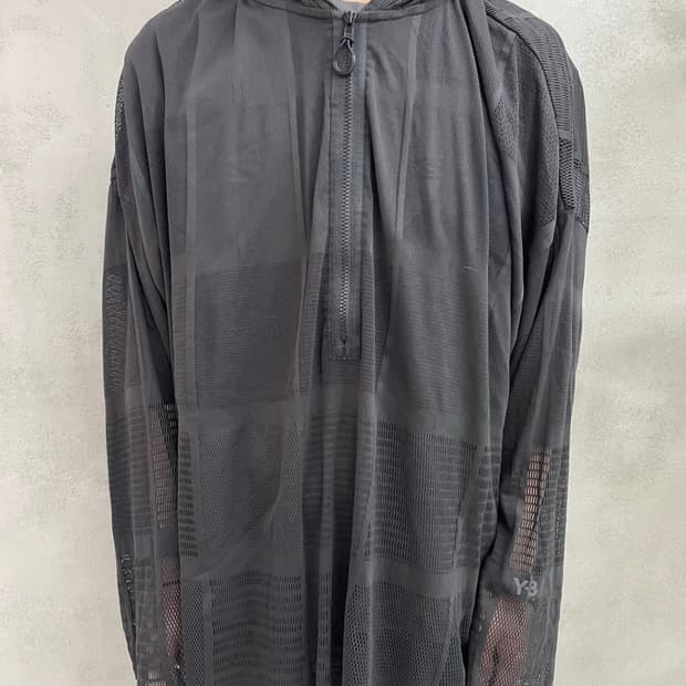 Y-3 요지야마모토 메쉬 아노락 셋업