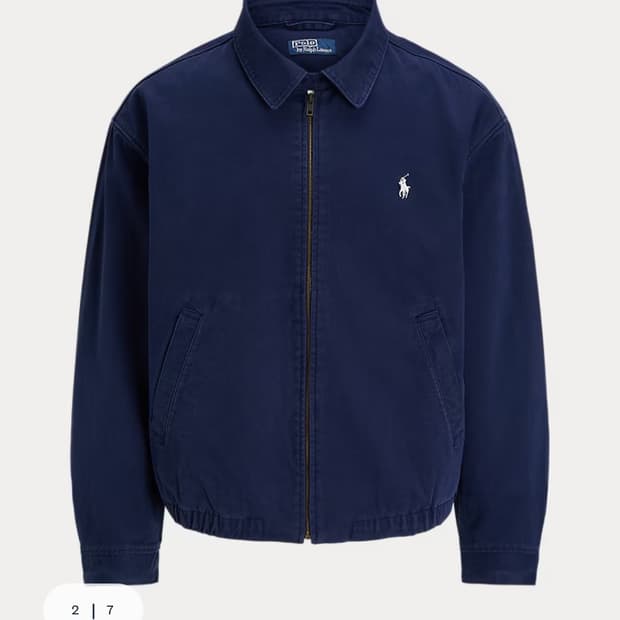 하정우 폴로 랄프로렌 빅자켓 네이비 XL