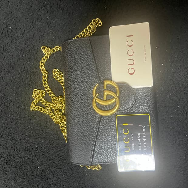 구찌 마몬트 체인 가방