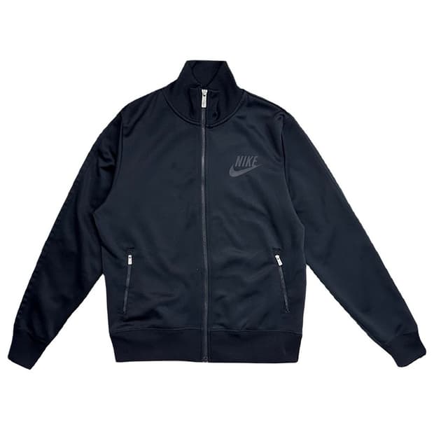 NIKE 올드스쿨 올블랙 트랙탑 L