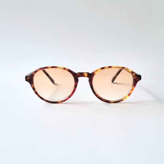 데드스탁 보스턴 프레임 화려한 레오파드(호피) 패턴 선글라스