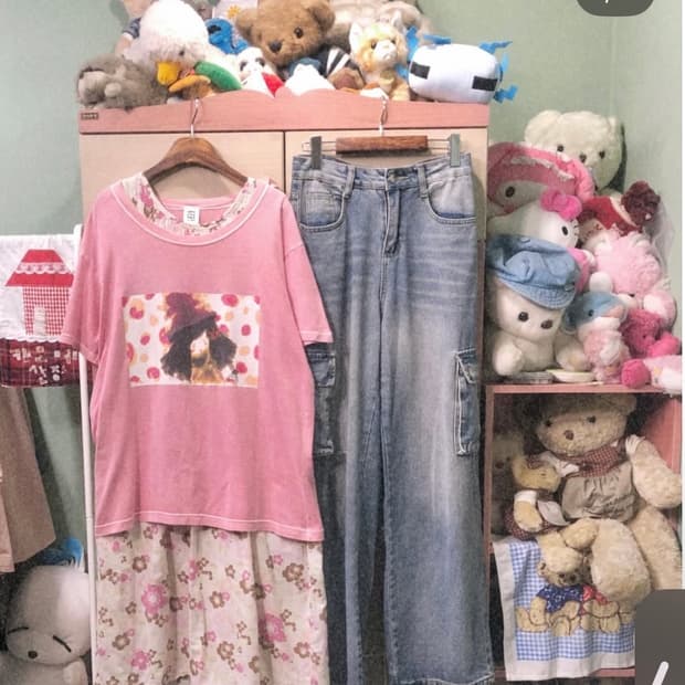 카모메산장 코디셋 