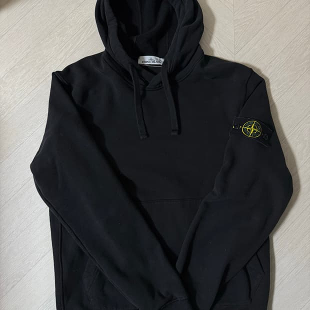 스톤아일랜드 후드티 후드 블랙 M