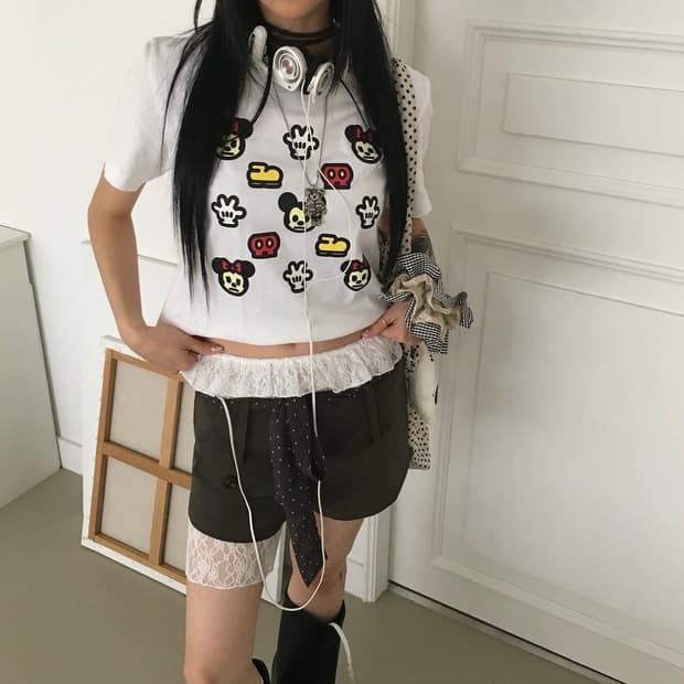 베이프 디즈니 콜라보 티셔츠