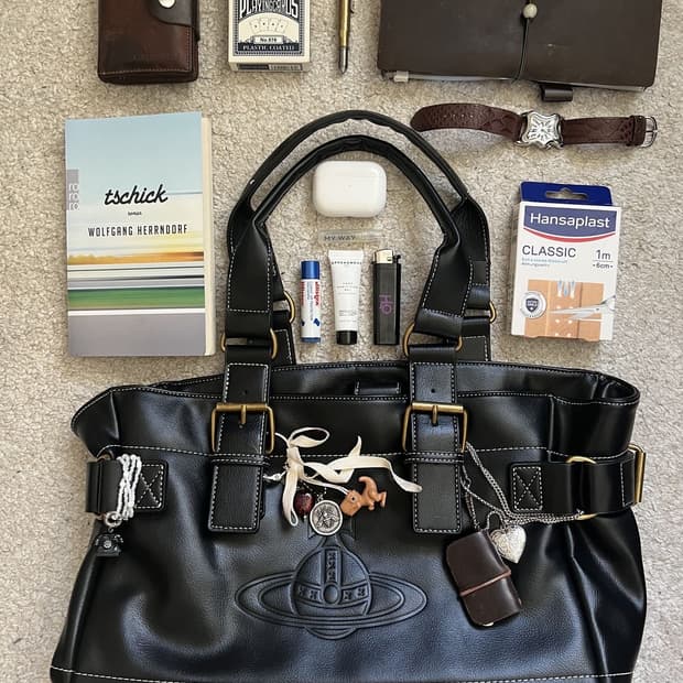 비비안웨스트우드 빈티지 토트백 