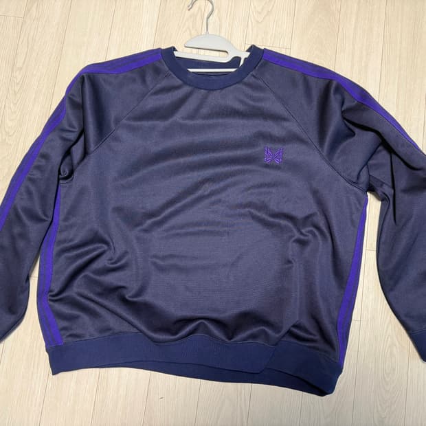 니들스 크루넥 맨투맨 검보 xl