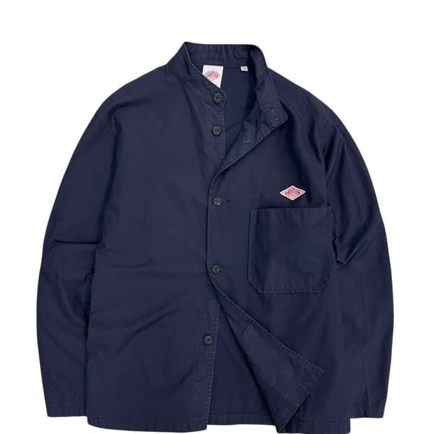 단톤 스탠드 칼라재킷 네이비 (42)