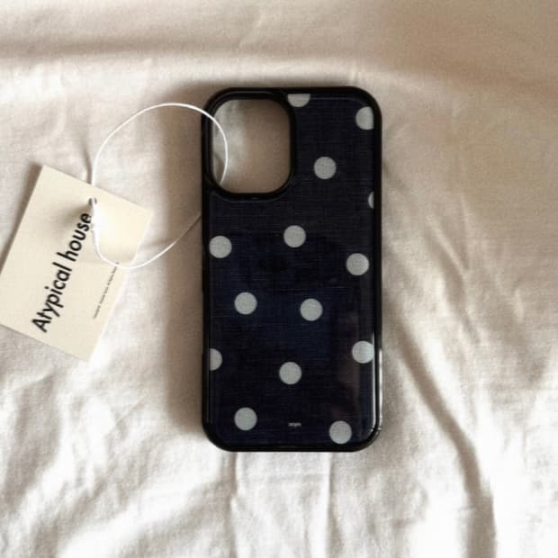 에이티피컬하우스 데님 도트 케이스 아이폰15 프로