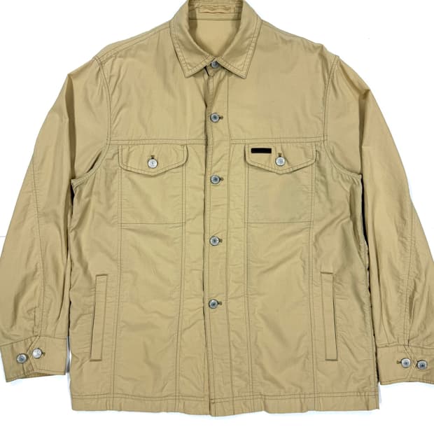 크로코다일 베이지 셔츠