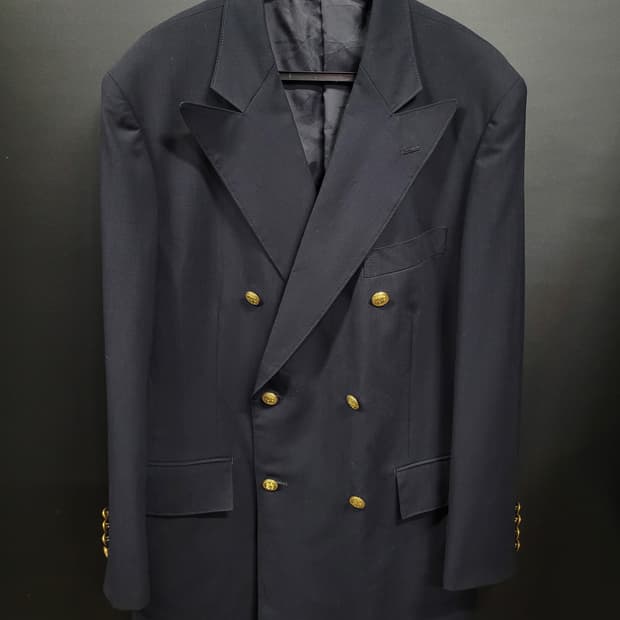 J.PRESS 제이프레스 금장버튼 더블 블레이저 자켓 