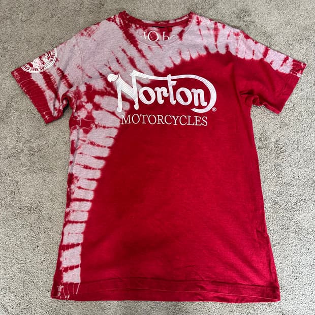 NORTON 노튼 로고 자수 타이다이 반팔티M