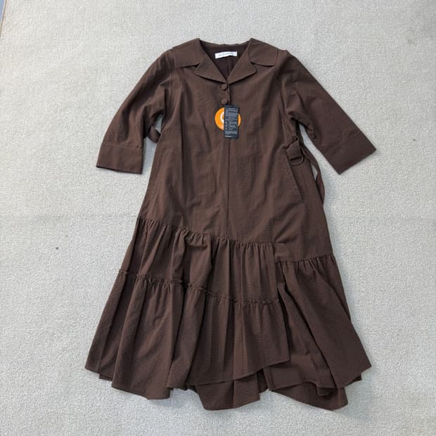 55 새상품 에셀리아 시어서커 원피스 0204T2